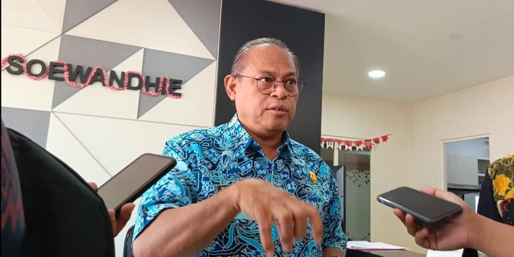 Direktur Utama RSUD dr M Soewandhie Kota Surabaya, dr Billy Daniel Messakh